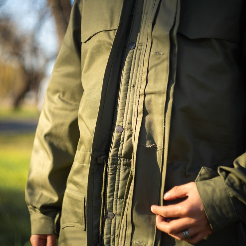 Italian OD Parka With Liner | Unissued & # 2 Condition, , large image number 8